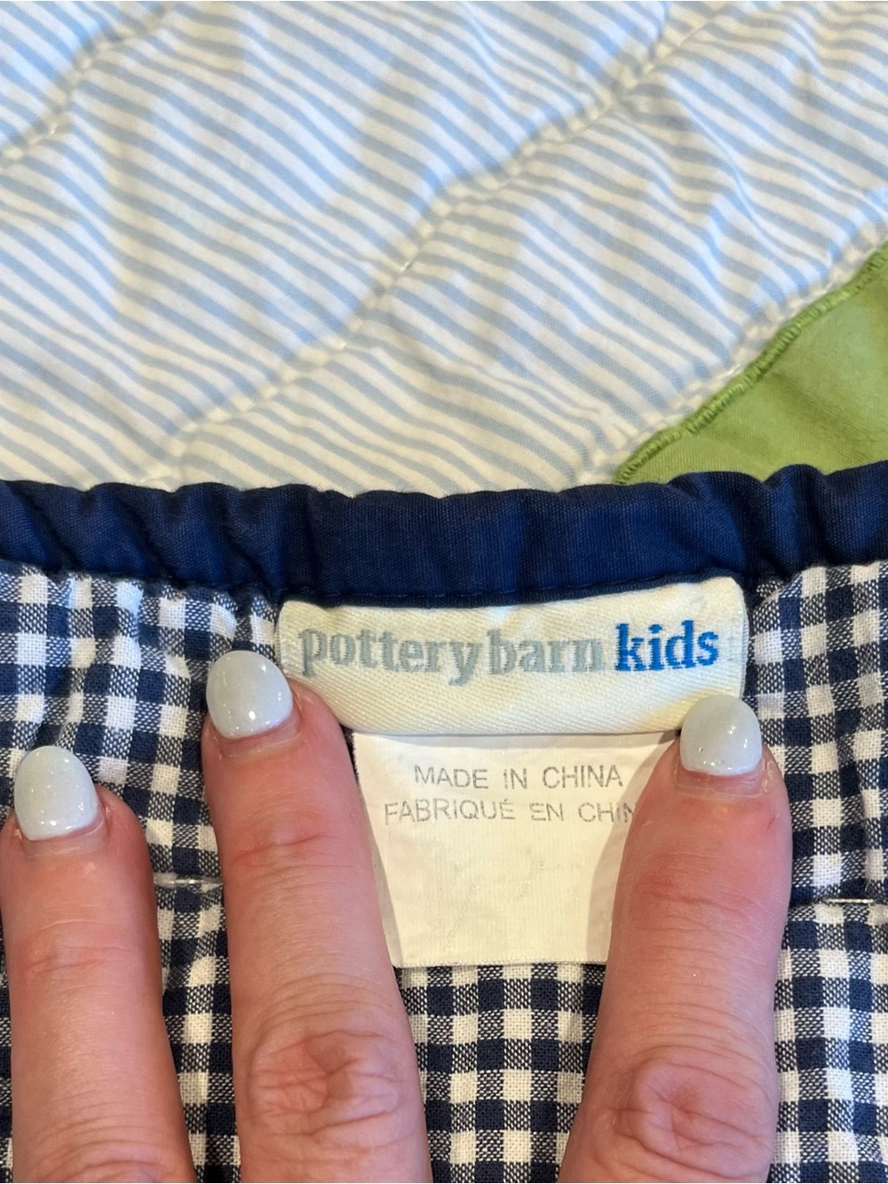 Pottery Barn Kids Quilted Race Car Baby Bedding Blue, Red, Green, Yellow - Picture 7 of 7